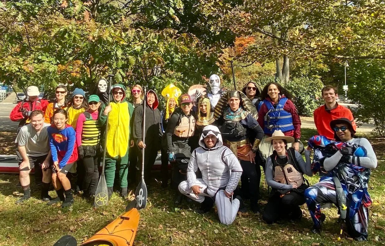 Halloween-with-Manhattan-Kayak-on-Hudson-River Halloween on the Hudson River in Cold Spring with Manhattan Kayak