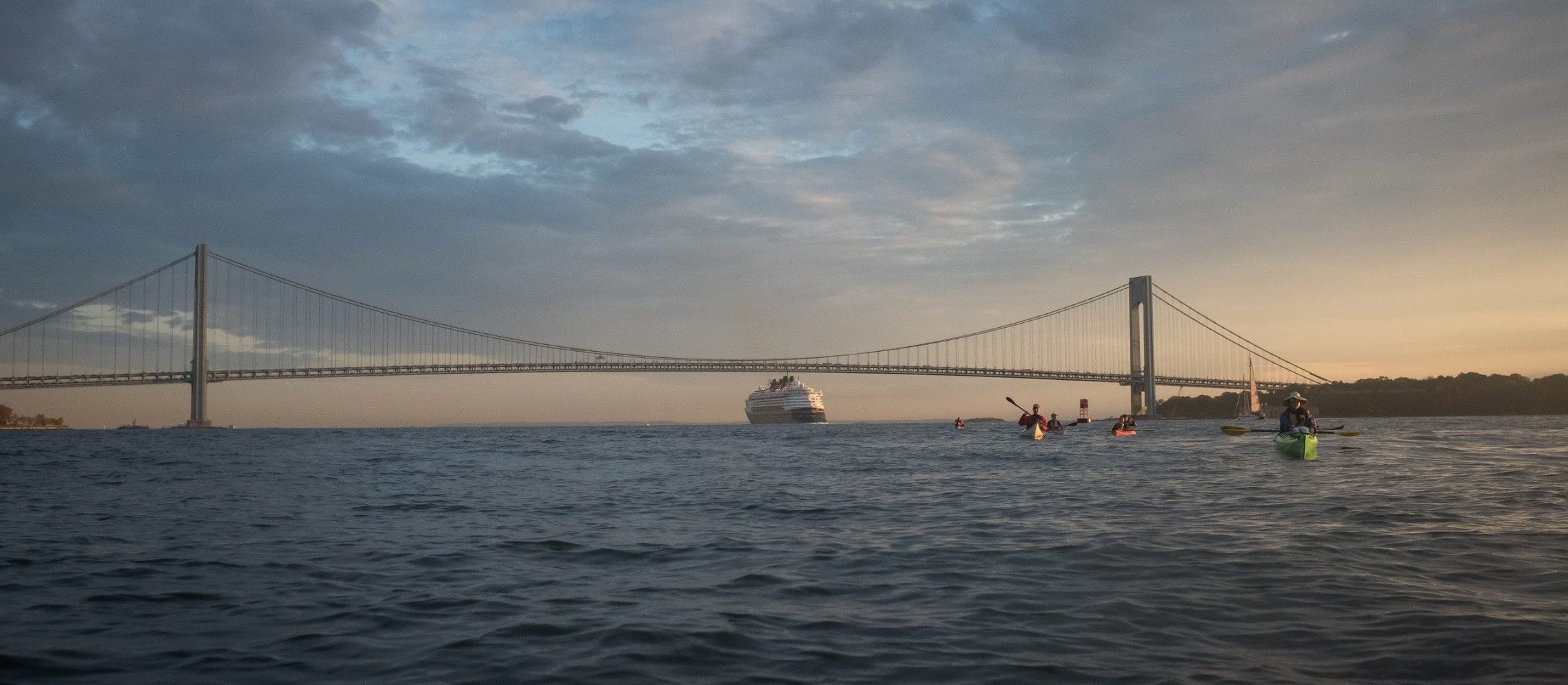 a bridge over a body of water