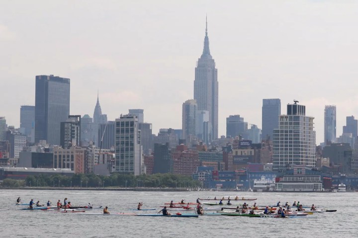 Hudson River Cup with Manhattan Kayak Racers and Hoboken Cove Ke Aloha Outrigger