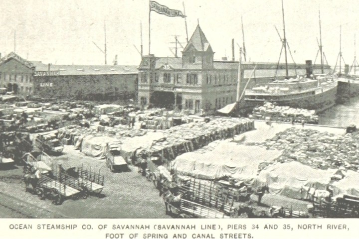 a vintage photo of an old building