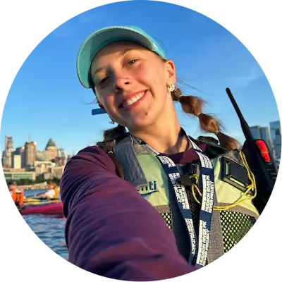 Margaret Kingsbury at Manhattan Kayak Co