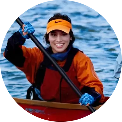 Suzy Basu at Manhattan Kayak