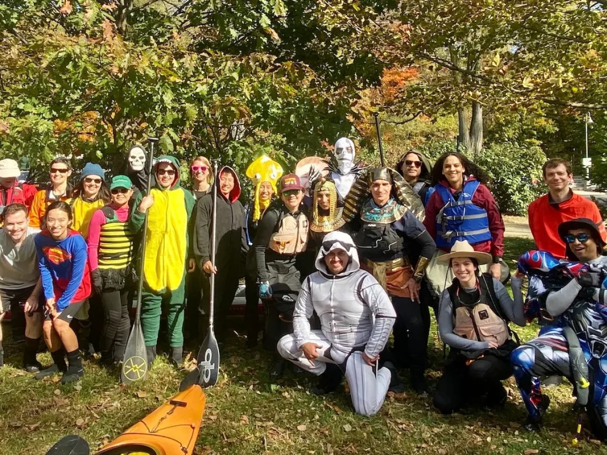 Manhattan Kayak on Halloween