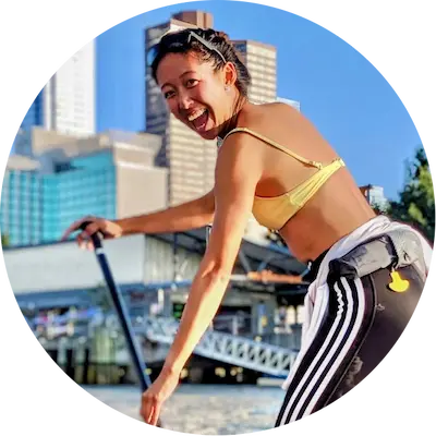 Judy Dong at Manhattan Kayak Co