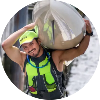 Ronald Rivera at Manhattan Kayak Co