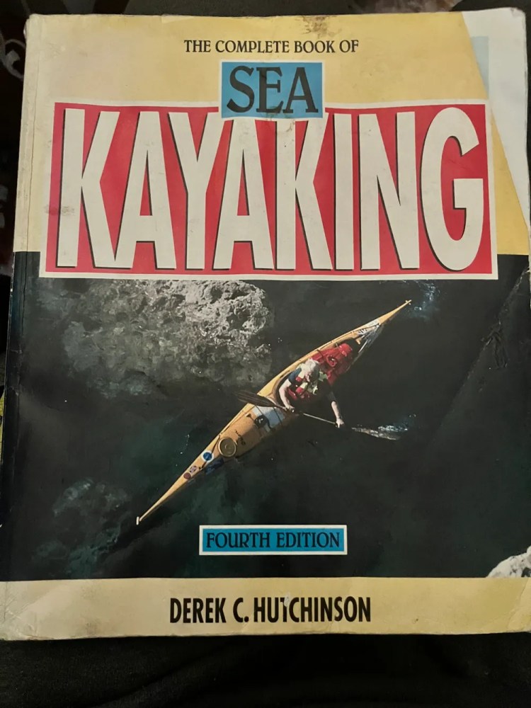 Cover of 'The Complete Book of Sea Kayaking' by Derek C. Hutchinson.